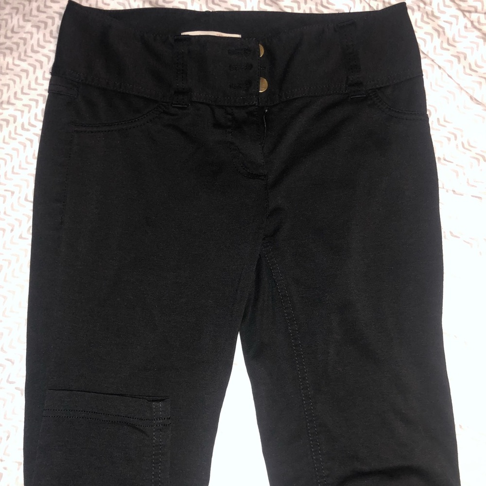 black skinny jeans